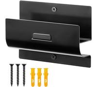 Belle Vous Gancho Pared para Escalera - Resistente Colgador Pared para Garaje o Taller - Organizador de Herramientas Pared para Escalera, Herramientas, Sillas Plegables y Carretilla