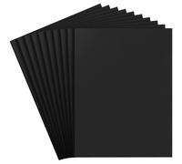 Belle Vous Goma Eva Negra Hojas A4 (Pack de 10) 30 x 23 cm - Goma Eva Manualidades 6 mm de Grosor para Cosplay, Halloween, Álbum de Recorte - Espuma Eva Proyectos y Manualidades