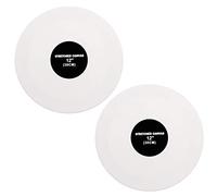 Belle Vous Pack de 2 Lienzo Redondo en Blanco -30 cm - Lienzo Blanco Grande Pre Estirado - Paneles de Lienzo para Pintar - Apto para Acrílico y Oleo y para Bocetos y Dibujos