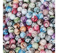 BELLE VOUS Pack de 500 Cuentas para Hacer Pulseras Abalorios Acrílico Hacer Joyas- Espaciadores para Brazaletes y Collares - Kit Hilo Cristal Manualidades Patrones Multicolor Llaveros y Cadenas