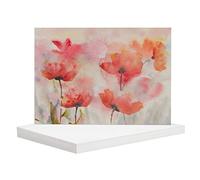 Belle Vous Papel Acuarela A5 Blanco (125 Hojas) 200GSM Prensado en Frio Hojas Acuarela para Pintar - Papel para Acuarela Apto para Principiantes y Expertos - Papel Pintar Acuarela