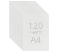 Belle Vous Papel de Acuarela A4 Blanco (120 Hojas) 200GSM Prensado en Frio Hojas Acuarela para Pintar - Papel para Acuarela Apto para Principiantes y Expertos - Papel Pintar Acuarela