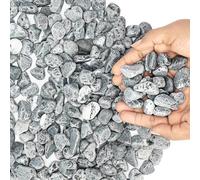 Belle Vous Piedras Decorativas - 3,4 kg de Rocas Naturales Grises de Jardín para Pintar - Guijarros para Decoracion Exterior Interior de Jarrones Macetas Jardin Acuario y Pecera