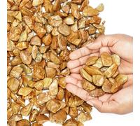 Belle Vous Piedras Decorativas Jardin Marrones Natural - 3,5 kg - Mini Piedras para Macetas Variadas - Grava de Río para Rellenar Jarrones y Tiestos y Acuarios