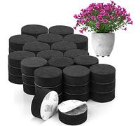BELLE VOUS Pies para Macetas (Pack de 50) - Elevadores Invisibles para Maceteros - Pie Antideslizante con Adhesivo para Macetas Medianas y Grandes Accesorios para Macetas Interiores y Exteriores