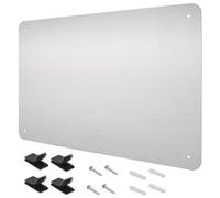 Belle Vous Pizarra Magnetica A3 - Tablero Magnetico de Pared de Acero Inoxidable de 30 x 45 cm - Panel de Imanes para Notas Fotografías Recordatorios Proyectos y Más