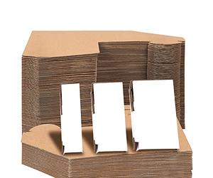 Belle Vous Protector Esquinas Ajustable de Cartón para Marcos de Fotos (Pack de 100) 3 Profundidades - Protector Esquina para Empacar Arte, Mudanzas y Envíos