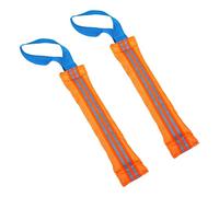 BELLE VOUS Set de Juguetes Perro Resistentes para Perro Grande - 2X Juguete de Cuerda Naranja - Juegos Mordedores Interactivos para Perros Medianos y Grandes - Mordedor Antiestres Interactivo