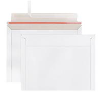 Belle Vous Sobres Portadocumentos Adhesivos (Set de 25) 240 x 317 mm 300 g/m² - Sobres Carton Rigido para Tarjetas, Fotos, Discos, Papeles, Archivos y Documentos