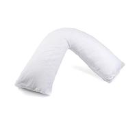 Belledorm Clusterball - Almohada ortopédica en Forma de V (Talla única), Color Blanco