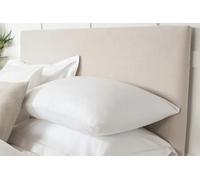 Belledorm Envoltura para cabecero - Transforma un cabecero de aspecto monótono - Gamuza sintética de lujo - 90 cm de altura (lino, doble)