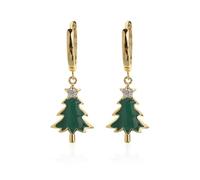 BelleFlair Pendientes Navideños Árbol de Navidad para Mujeres, Joyas Dulces para Regalos Navideños, Accesorios Festivos