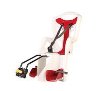 Bellelli - Asiento trasero para bicicleta infantil PEPE (hasta 22 kg) MultiFix estándar para cuadros de bicicleta (blanco)
