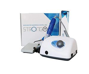 BelleLotus Máquina Pulidora de Acrílico con Motor Micromotor de Taladro 210 Fuerte, Kit de Herramienta de Pulido con Control de Velocidad Variable y Protección de Sobrecarga, Negro