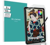 BELLEMOND - 2 Unidades - Protector de Papel Kent Suave Japonés para Galaxy Tab S10 Ultra 2024/S9 Ultra/S8 Ultra - 14.6” | Reduce el Desgaste de la Punta hasta 86% | SSGT146PLK