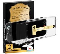 BELLEMOND Protector de pantalla de cristal templado para Nintendo Switch 2 (2025), antirreflectante, kit de alineación "EZ Guide" para una instalación perfecta, dureza 10H, desarrollado en Japón