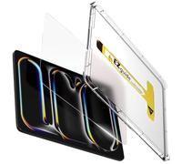 BELLEMOND Protector de pantalla de vidrio templado para iPad Pro 11" (M5, 2025/M4, 2024) - Guía EZ ultra transparente y kit de alineación para instalación impecable, dureza 10H - Diseñado en Japón