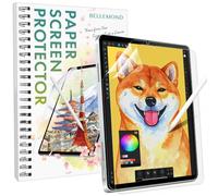 BELLEMOND | Protector de Pantalla Tipo Papel Kent para iPad Mini 8,3” (A17 Pro, 2024 / 6ª Gen, 2021) | Película PET Suave para Dibujar y Tomar Notas | Hecho en Japón | 2 Unidades