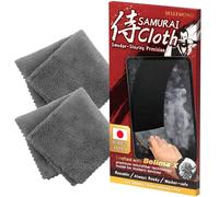 BELLEMOND 「Samurai Cloth」 Paño de limpieza de microfibra japonés, lavable, reutilizable, paño sin pelusa para teléfonos, portátiles, lentes, pantallas y dispositivos electrónicos | Fabricado en Japón