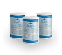 Bellerofonte Filtro de agua de sedimentos 5 pulgadas 5 Micras en polipropileno. Filtración de arena e impurezas y partículas colgantes hasta 5 micras. Paquete de 3