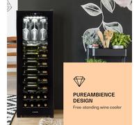 Bellevin 62 Frigorífico para vinos 56 botellas 5-20 °C Clase energética A Negro