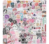 BelleVive 150 Piezas Etiquetas de Amor para Kindle, paquete de etiquetas holográficas para libros, pegatinas de vinilo con brillo para laptop, lector de libros electrónicos, botellas de agua,