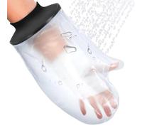 BelleVive Funda de yeso a mano, cubierta de mano impermeable para ducha después de la cirugía, protectores suaves y cómodos para muñeca, dedo, bolsa de yeso reutilizable para vendajes, apósitos
