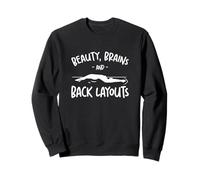 Belleza Brains And Back Layouts Un equipo de natación sincronizado Sudadera