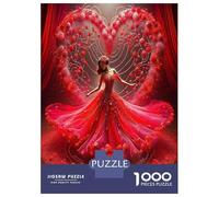 Belleza con Vestido 1000 Piezas Set De Puzzle Puzzle Cartón Premium - Antiestrés Y Decoración, Regalo para Mujeres, Hombres Y Niños, Entrena El Cerebro 52x38cm/1000pcs