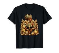 Belleza de la Herencia Real del Leopardo Camiseta