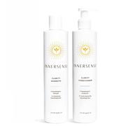 Belleza orgnica de InnerSense - Natural Clear + Calm Hipoalergnico Claridad Hairbath + Acondicionador Duo | Cadeo no txico sin crueldad (10 fl oz