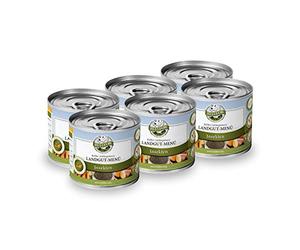 Bellfor Alimento Húmedo Hipoalergénico para Perros con Insectos sin Cereales a Base de Larvas de Mosca Soldado Negra Landgut-Menú Comida para Perros - 6x200g