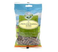 Bellfor Freiland-Happen Snacks Blandos para Perros con Pollo. Chuches sin Cereales, enriquecidas con Omega-3, vitaminas y antioxidantes. Fáciles de digerir adiestramiento - 200 g
