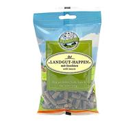 Bellfor Landgut-Happen Snacks Suaves para Perros con Insectos, Enriquecidos con Omega 3. Chuches Hipoalergénicas y Nutritivas, Ideales para Cachorros y Perros Adultos, con Frutas y Verduras - 200 g