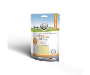 Bellfor Vermal Polvo Suplemento para Perros - 250 g. Antiparasitario para Perros. Ayuda contra la Giardia, Mejora la Dieta y Reduce el Riesgo de Colonización de Gusanos y Parásitos Intestinales