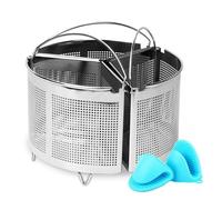 BELLICCIO Separadores para cocinar pasta de acero inoxidable: haz que suenen naturales y profesionales con nuestras prácticas cestas divisores para pasta.