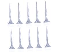 BELLIFFY 10 Aplicadores Para Tinte De Cabello Cerdas De Nailon, Pack 10 Unidades, Diseño Recto, Para Uso Profesional y Doméstico, Accesorios De Salón Para Aplicación De Coloración y Aceite Capilar