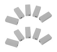 BELLIFFY 10 Bloques de Terminales de Cobre para Conexión Eléctrica Bloque de Bornes de Puesta a Tierra con Tornillo Regleta de Bornes Compacta de 25-16 Mm² para Instalaciones Eléctricas