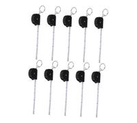 BELLIFFY 10 piezas Llavero Cinta Métrica Retractil Compacta Portátil Mini Enrollable para Costura Bricolaje Medición Diaria