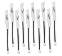 BELLIFFY 10 Rotuladores Permanentes para Cejas Impermeables, Portátiles y Ligeros de Plástico Negro para Tatuajes y Posición Precisa