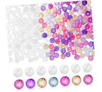 BELLIFFY 1000piezas Cuentas Uv Cambiantes De Color Abalorios Plásticos Para Joyería Y Manualidades Sensibles La Luz Solar