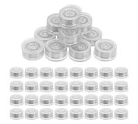 BELLIFFY 100piezas Base de Cojinete Giratorio Transparente Accesorio Giratorio para Manualidades de Bricolaje Cojinete para Adornos de Mecanismo para Proyectos de Molino de Viento