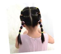 BELLIFFY 100piezas Coletero Para Goma Cabello Elastico Bandas Cabello Anillo Soporte Caballo