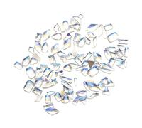 BELLIFFY 100piezas Diamantes Autoadhesivos Para Uñas Decoraciones De Arte De Uñas Accesorios Para Manicura Rhinestones Diversos Diseños Para Amantes Del Nail Art y Decoración
