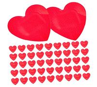 BELLIFFY 100piezas Heart Shaped Adhesive Patches Para Cuidado De Heridas Parche De Curación Forma De Corazón Para Heridas Pequeñas