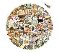 BELLIFFY 110piezas Pegatinas para Maletas Calcomanías para Equipaje Pegatinas De Coloridas para Decorar Maletas Bicicletas y Laptops