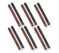 BELLIFFY 12 Correas De Fijación para Manillar Correa De Fijación para Cesta Delantera De Bicicleta De Carga De PU De PU