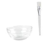 BELLIFFY 12piezas Kit Bol y Pincel Para Mascarillas Faciales Reutilizable y Transparente Para Mezcla y Aplicación Herramienta Ligera y Portátil Para Cuidado Facial Casa y Viajes