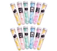 BELLIFFY 12piezas Papel de Jabón Portátil Láminas Escamas de Jabón Desechables para Viaje y Uso Exterior Fácil de Usar y Transportar Aroma Suave para Camping y Senderismo