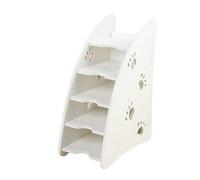 BELLIFFY 1pieza Caja De Almacenamiento Creativa Para Escritorio Diseño De Patas De Gato Organizador Multifuncional De Múltiples Compartimentos Para Cosméticos y Objetos Diversos Para